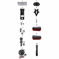 Ersatzteile für Anhängerkupplung - Umgerüstete Fahrzeuge