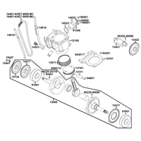 Zylinder & Kurbelwelle
