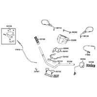 Lenker, Spiegel & Bowdenzüge