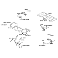 Rahmenteile / Gepäckträger