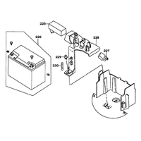 Batterie, C.D.I. Einheit, Starter - Relais
