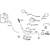 Lenker, Spiegel & Bowdenzüge