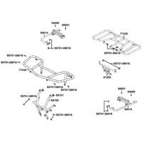 Rahmenteile / Gepäckträger
