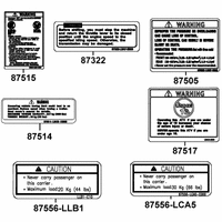 Aufkleber & Hinweis - Schilder