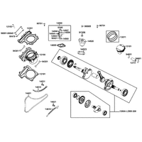 Zylinder & Kurbelwelle