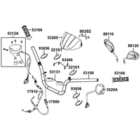 Lenker, Spiegel & Bowdenzüge