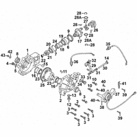 Kardangetriebe vorne
