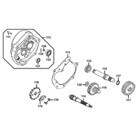 Getriebe & Ritzel vorne