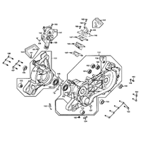 Kurbelgehäuse & Ölpumpe