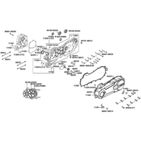 Kurbelgehäuse kpl. & Variomatikdeckel