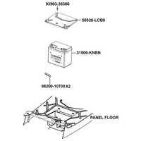 Batterie & Batteriedeckel