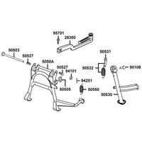 Ständer & Kickstarterhebel