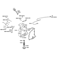 Kurbelgehäusedeckel rechts