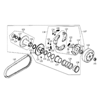 Fliehkraftkupplung Hi. Antrieb