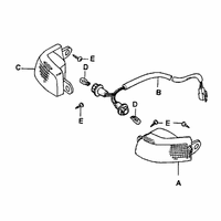 Blinker org. im Heck