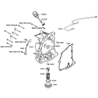 Kurbelgehäusedeckel rechts