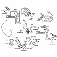 Griffe, Spiegel, Lenker & Lenkerverkleidung