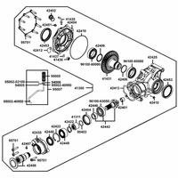 Kardangetriebe hinten