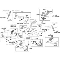 Federbeine, Radaufhängung vorne & Lenkung