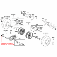 Räder vorne mit Bremse
