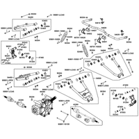 Hinterradaufhängung & hintere Antriebswellen