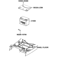 Batterie & Batteriedeckel