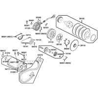 Lichtmaschine, Ölpumpe & Anlasser