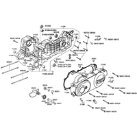 Kurbelgehäuse kpl. & Variomatikdeckel