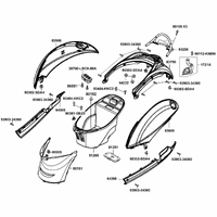 Verkleidungen hinten & Helmbox