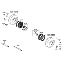 Räder hinten & Antriebswelle