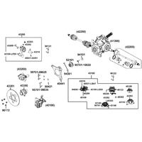 Bremsscheibe & Bremssattel hinten