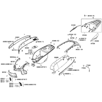 Verkleidungen hinten & Helmbox