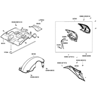 Rücklicht & Radabdeckung hinten