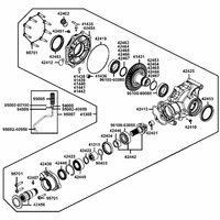 Kardangetriebe hinten