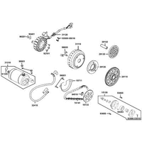 Lichtmaschine, Ölpumpe & Anlasser