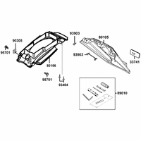 Spritzschutz hinten & Bordwerkzeug