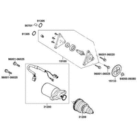 Elektrischer Anlasser & Ölpumpe