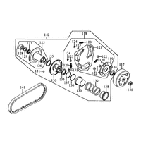 Fliehkraftkupplung Hinterrad Antrieb