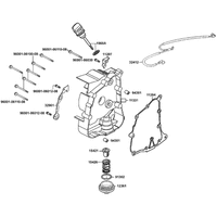 Kurbelgehäusedeckel rechts