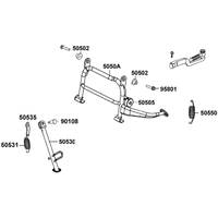 Ständer & Kickstarterhebel