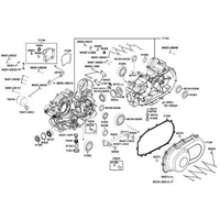 Kurbelgehäuse & Variomatikdeckel