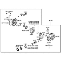 Kardangetriebe hinten