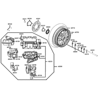 Vorderrad mit Bremsscheibe