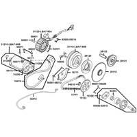 Lichtmaschine, Anlasser & Ölpumpe