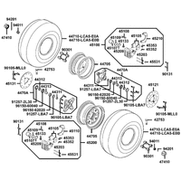 Räder vorne mit Bremse