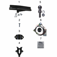 Ersatzteile für Anhängerkupplung - Umgerüstete Fahrzeuge
