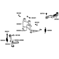 Ständer & Kickstarterhebel