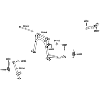 Ständer & Kickstarterhebel