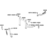 Ständer & Kickstarterhebel