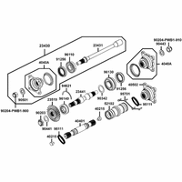 Getriebeausgangswellen
